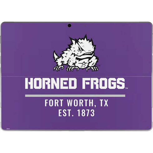 Texas Christian University Horned Frogs Fort Worth Surface Pro 9 Skin