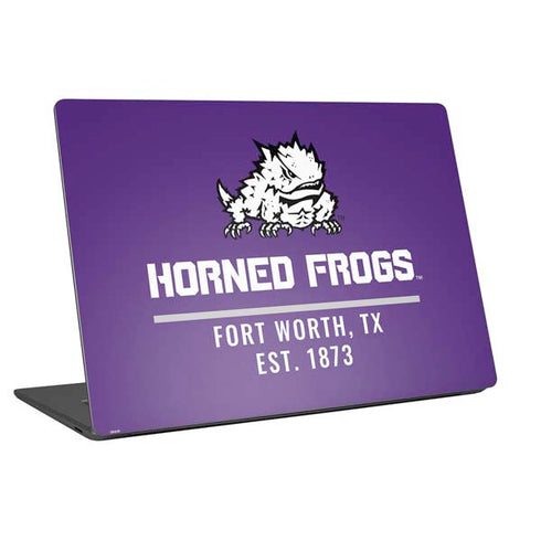 Texas Christian University Horned Frogs Fort Worth Universal Laptop 17in (13.8 x 10in) Skin