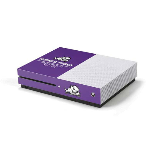 Texas Christian University Horned Frogs Fort Worth Xbox One Skins