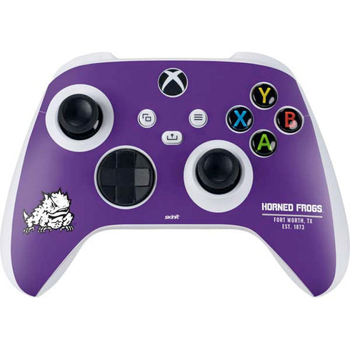 Texas Christian University Horned Frogs Fort Worth Xbox Series S Skins