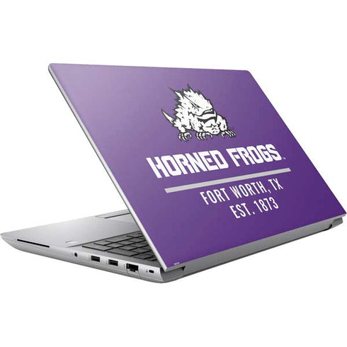 Texas Christian University Horned Frogs Fort Worth HP ZBook Fury 16 G10 Skin