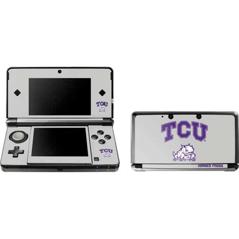 Texas Christian University Horned Frogs Logo Print Nintendo Skins