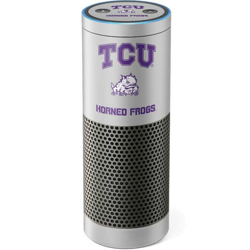 Texas Christian University Horned Frogs Logo Print Amazon Echo Skin