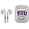 Texas Christian University Horned Frogs Logo Print Apple AirPods 2 Skin