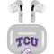 Texas Christian University Horned Frogs Logo Print AirPods Skins