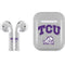 Texas Christian University Horned Frogs Logo Print Apple AirPods Skin