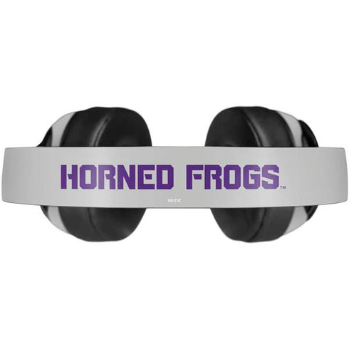 Texas Christian University Horned Frogs Logo Print Beats Solo Pro Skin