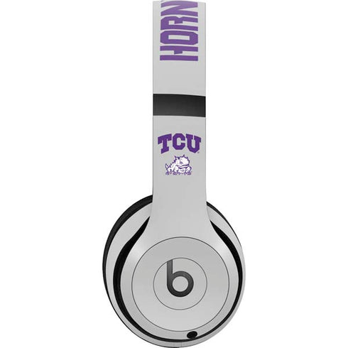 Texas Christian University Horned Frogs Logo Print Beats Studio Pro Wireless Headphones Skin