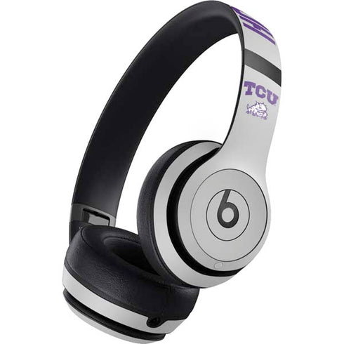 Texas Christian University Horned Frogs Logo Print Beats Studio Pro Wireless Headphones Skin