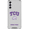 Texas Christian University Horned Frogs Logo Print Gabb Phone 4 Clear Case