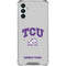 Texas Christian University Horned Frogs Logo Print Galaxy A13 5G Clear Case