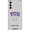 Texas Christian University Horned Frogs Logo Print Galaxy A15 5G Clear Case