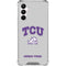 Texas Christian University Horned Frogs Logo Print Galaxy A16 5G Clear Case