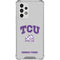 Texas Christian University Horned Frogs Logo Print Galaxy A53 5G Clear Case
