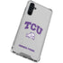 Texas Christian University Horned Frogs Logo Print Galaxy A54 5G Clear Case