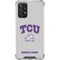 Texas Christian University Horned Frogs Logo Print Galaxy A72 5G Clear Case