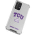 Texas Christian University Horned Frogs Logo Print Galaxy A72 5G Clear Case