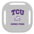 Texas Christian University Horned Frogs Logo Print Galaxy Buds Pro Skin