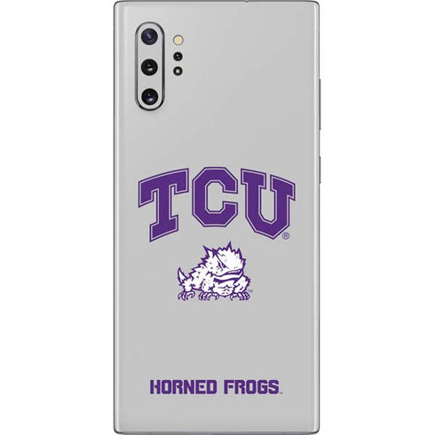 Texas Christian University Horned Frogs Logo Print Galaxy Note 10 Plus Skin