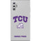 Texas Christian University Horned Frogs Logo Print Galaxy Note 10 Plus Skin