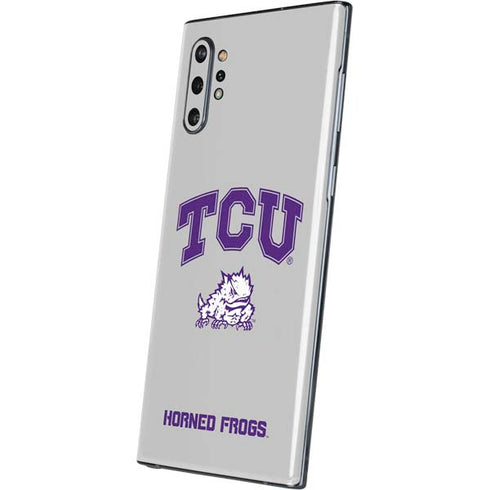 Texas Christian University Horned Frogs Logo Print Galaxy Note 10 Plus Skin