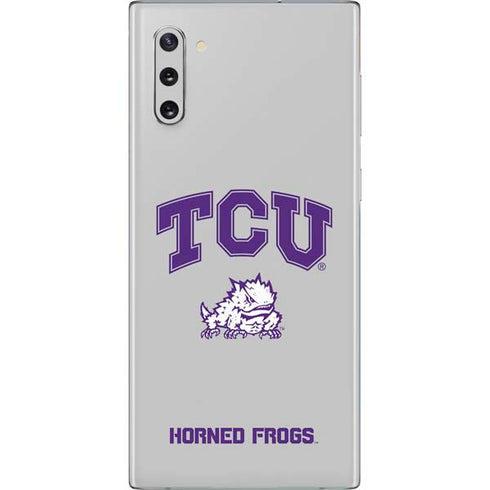 Texas Christian University Horned Frogs Logo Print Galaxy Note 10 Skin