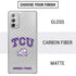 Texas Christian University Horned Frogs Logo Print Galaxy Note20 5G Skin