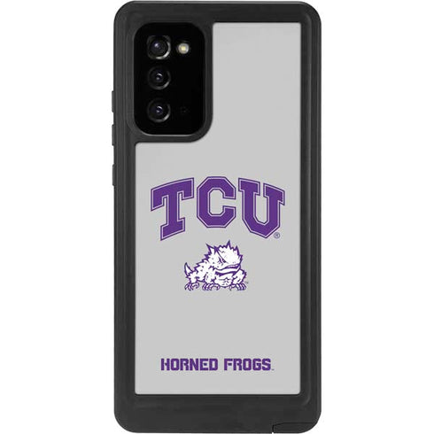 Texas Christian University Horned Frogs Logo Print Galaxy Note20 5G Waterproof Case