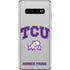 Texas Christian University Horned Frogs Logo Print Galaxy S10 Plus Skin