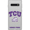 Texas Christian University Horned Frogs Logo Print Galaxy S10 Skin