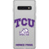 Texas Christian University Horned Frogs Logo Print Galaxy S10 Skin