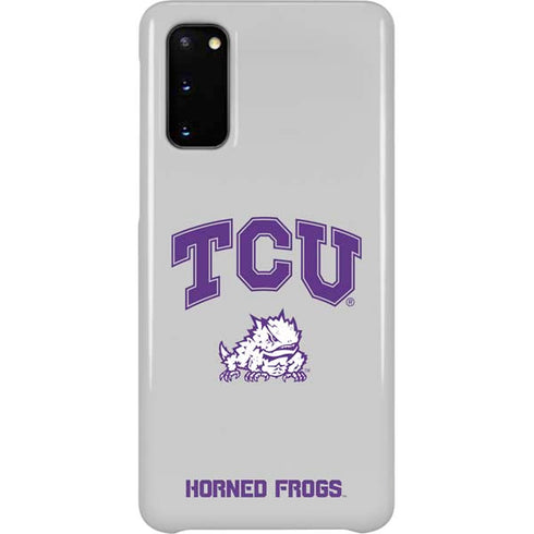 Texas Christian University Horned Frogs Logo Print Galaxy S20 Lite Case