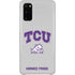 Texas Christian University Horned Frogs Logo Print Galaxy S20 Lite Case