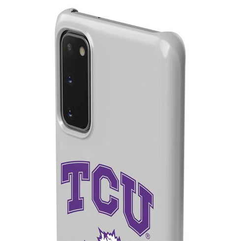 Texas Christian University Horned Frogs Logo Print Galaxy S20 Lite Case