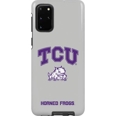 Texas Christian University Horned Frogs Logo Print Galaxy S20 Plus Pro Case