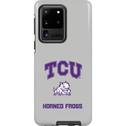 Texas Christian University Horned Frogs Logo Print Galaxy S20 Ultra 5G Pro Case