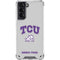 Texas Christian University Horned Frogs Logo Print Galaxy S21 5G Clear Case