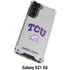 Texas Christian University Horned Frogs Logo Print Galaxy S21 5G Clear Case