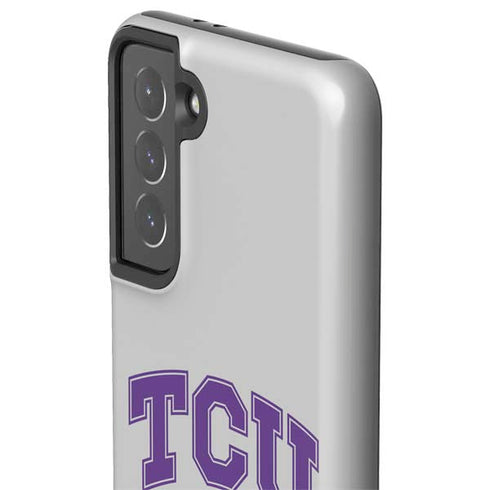Texas Christian University Horned Frogs Logo Print Galaxy S21 5G Pro Case