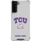 Texas Christian University Horned Frogs Logo Print Galaxy S21 FE Clear Case