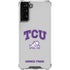 Texas Christian University Horned Frogs Logo Print Galaxy S21 FE Clear Case