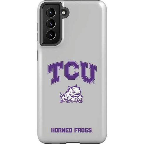 Texas Christian University Horned Frogs Logo Print Galaxy S21 Plus 5G Pro Case