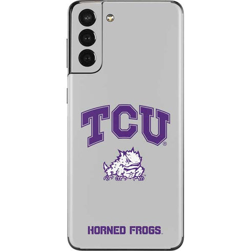 Texas Christian University Horned Frogs Logo Print Galaxy S21 Plus 5G Skin