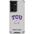 Texas Christian University Horned Frogs Logo Print Galaxy S21 Ultra 5G Clear Case