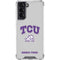 Texas Christian University Horned Frogs Logo Print Galaxy S22 Clear Case