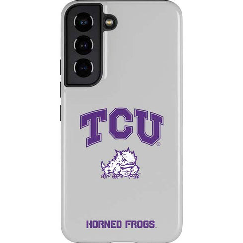 Texas Christian University Horned Frogs Logo Print Galaxy S22 Pro Case