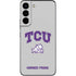 Texas Christian University Horned Frogs Logo Print Galaxy S22 Skin
