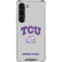 Texas Christian University Horned Frogs Logo Print Galaxy S23 Clear Case
