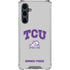 Texas Christian University Horned Frogs Logo Print Galaxy S23 FE Clear Case