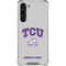 Texas Christian University Horned Frogs Logo Print Galaxy S23 Plus Clear Case